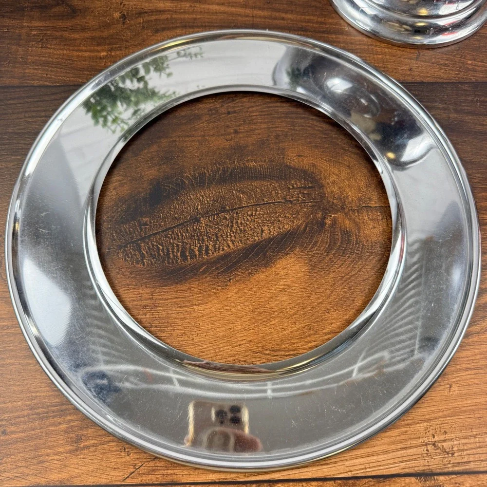 Chase USA Saturn Punch Bowl Set Ruby Glass Mid Century Barware